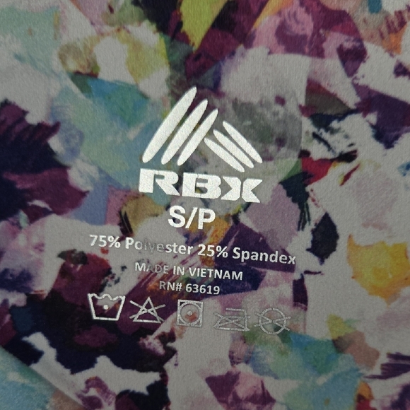 Pair Of 2 RBX Coloful Leggings - Picture 8 of 8